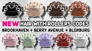 *NEW* HAIR WITH ROLLERS CODES FOR BROOKHAVEN RP BERRY AVENUE BLOXBURG 