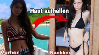 HAUT AUFHELLEN nach dem Sommerurlaub Bräune LOSWERDEN& VORBEUGEN