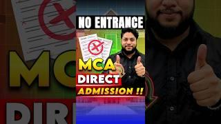 Without Entrance & CUET Get Direct Admission in MCATop 5 Colleges #shorts