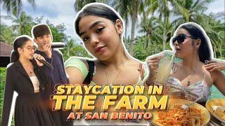 FINALLY STAYCATION IN THE FARM AT SAN BENITO  Andrea B.