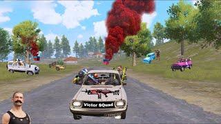 OMG Victor Squad M249 Car WarsFunny & WTF MOMENTS OF PUBG Mobile