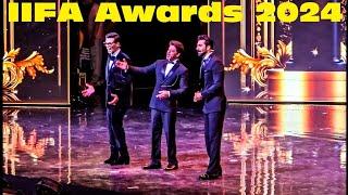 IIFA Awards 2024 Abu Dhabi  Shah Rukh Khan Vicky Kaushal Shahid Kapoor #iifa #srk #honeysingh