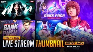 TrendingPUBG  BGMI Live Stream Thumbnail Presets Free  Download  Live Stream Thumbnail Templates