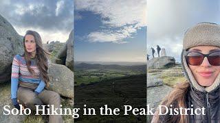 Solo Hiking in the Peak District \\ Mam Tor and Kinder Scout ... from sun to hail