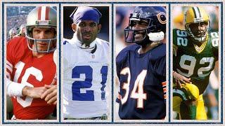 All-Time BEST NFL Players by Jersey Number #1-99