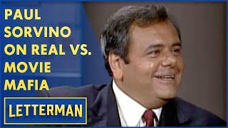 Paul Sorvino On The Real Mafia Vs. Movie Mafia  Letterman