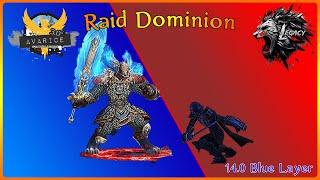 Our last raid Dominion in Patch 14.0 Blue Layer with voices  Allods Online