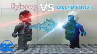 LEGO Cyborg VS Killer Frost Stop-Motion