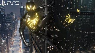 Spider-Man Remastered PS5 - Anti Ock Suit Free Roam Gameplay 4K 60FPS Performance RT