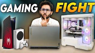 Gaming Laptop Vs Gaming Console Vs Gaming PC Build - Ultimate Comparison