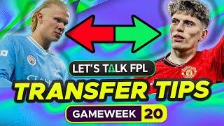 FPL TRANSFER TIPS GAMEWEEK 20 Who to Buy and Sell?  FANTASY PREMIER LEAGUE 202324 TIPS