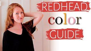 The REDHEAD GUIDE to WEARING COLORS  Colors to Wear for Redheads