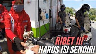 ISI BENSIN SENDIRI DI SPBU PERTAMINA SELFSERVICE GAMPANG BANGET WALAUPUN PERTAMANYA AGAK GROGI DIKIT