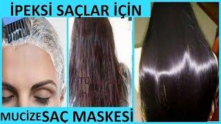 PARLAK SAÇİPEKSİ SAÇYUMUŞAK SAÇGÜÇLÜ SAÇKURU VE YIPRANMIŞ SAÇLAR İÇİN EN İYİ MASKE-SAÇ BAKIMI