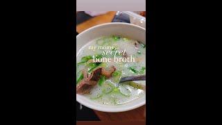 My Moms Bone Broth Recipe  #shorts