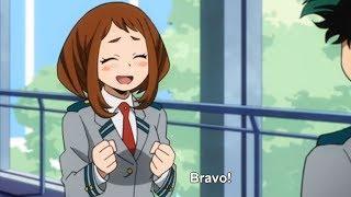 Iida congratulates Uraraka for 10 minutes - BRAVO