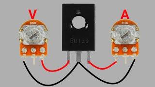 How To Make Adjustable Voltage And Current Regulator Circuit And More Electronic Projects