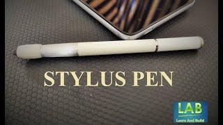 DIY Capacitive Stylus for Touchscreen Devices  Made Using Elastomeric Connector LAB