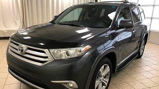 2012 Toyota Highlander V6 Limited l 200243A l Cochrane Toyota