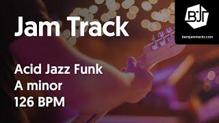 Acid Jazz Funk Jam Track in A minor Cloudy - BJT #2