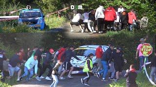 RALLY NOIA 2024️ CRASHES FANS & JUMPS️