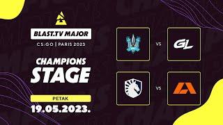 BLAST PARIS MAJOR 2023 - CHAMPIONS DAN 2 - ČETVRTFINALA - Monte vs GamerLegion  Liquid vs Apeks