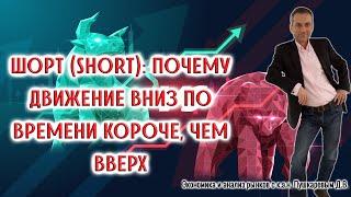 Шорт SHORT Почему движение вниз по времени короче чем движение вверх