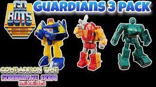 GoBots Guardians 3 Pack PathfinderSmallfootTreds Comparison Time Review