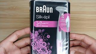 Braun Silk epil 3 in 1 Trimmer for Women  Pink 