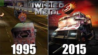 Evolution of Twisted Metal Games 1995-2015