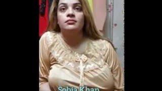 Sobia khan a new live video