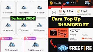 CARA TOP UP DIAMOND FF PAKAI SHOPEEPAY TERBARU 2024