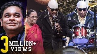 Drums Sivamanis Fury- I love you amma Live Solo Rahmans Reaction