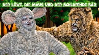 Der Löwe Die Maus Und Der Schlafende Bär  Märchen für Kinder  Gute Nacht Geschichte