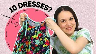 Sewing 10 dresses for a good cause Dress a Girl 2022 +free pattern