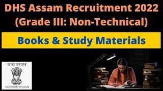 DHS Assam Recruitment 2022 Books & Study Materials