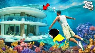 Franklin Buy Luxury Water House To Surprise Shinchan in GTA 5