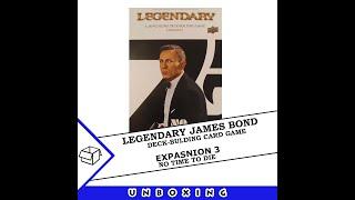 Legendary James Bond Deck-Building game - Expansion 3 No Time To Die