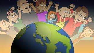 Classic Caillou Joseph Dave Dora Rosie Evil Stewie Coris and Clyde Ground The Whole World