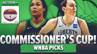 Who Takes 2024 WNBA Commissioners Cup? Minnesota Lynx vs New York Liberty Picks  Buckets Podcast