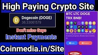 High Paying Faucet Site  Claim Every 0 Minute  Instant Payments   FREE BTC LTC DOGE TRX BNB