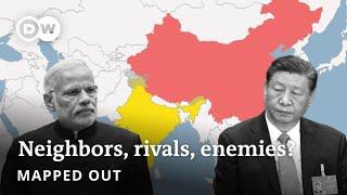 India vs. China Whats really behind their rivalry?  Mapped Out