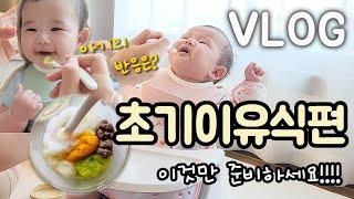 초기이유식 이것만 준비하세요 feat. 토핑이유식 감성X 가성비O 이유식용품 아기 이유식 적응기