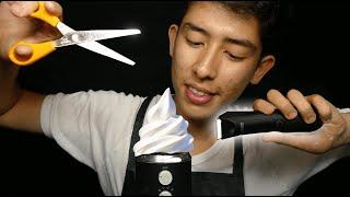 Professional ASMR Haircut ️ sleep inducing