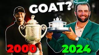 Tiger Woods vs. Scottie Scheffler Who Had The Greatest Season of Golf?