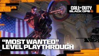 Black Ops 6 at gamescom - “Most Wanted” Campaign Level Playthrough