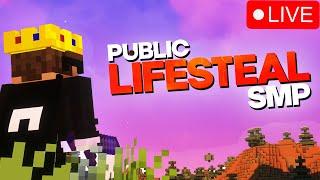 Public Lifesteal Server Smp 247 Java + MCPE Server