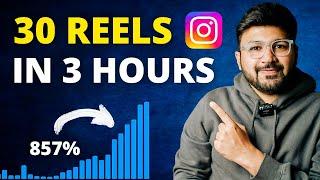 How to Create 30 Instagram Reels in 3 hours with VN Video Editor  Sunny Gala