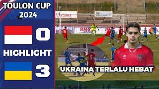 SENGIT DAN SERU  HASIL AKHIR INDONESIA U-20 VS UKRAINA U-23 TOULON TURNAMEN CUP