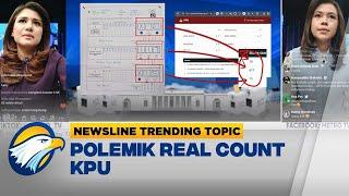 Newsline Trending Topic - Polemik Real Count KPU yang Masih Dinantikan Masyarakat